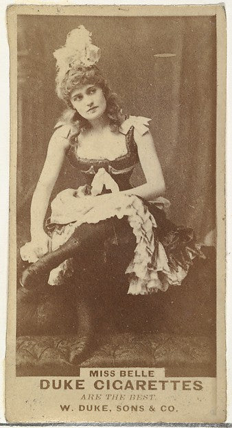 :Miss Bell from the Actors and Actresses series issued by Du-16x12"(A3) Poster