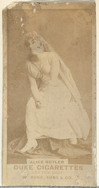 :Alice Butler from the Actors and Actresses series issued by-16x12"(A3) Poster