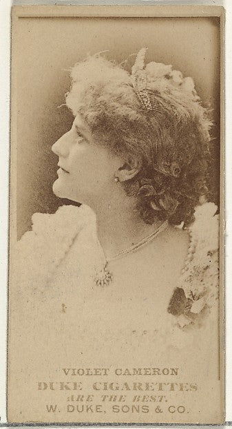 :Violet Cameron from the Actors and Actresses series issued -16x12"(A3) Poster