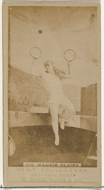 :Card Number 392 Maggie Claire from the Actors and Actresses-16x12"(A3) Poster