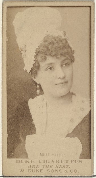 :Milly Meyer from the Actors and Actresses series issued by -16x12"(A3) Poster