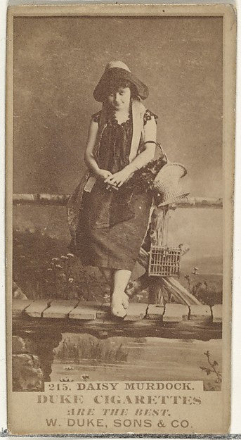 :Card Number 215 Daisy Murdoch from the Actors and Actresses-16x12"(A3) Poster