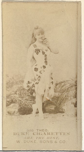 :Card Number 502 Theo from the Actors and Actresses series i-16x12"(A3) Poster
