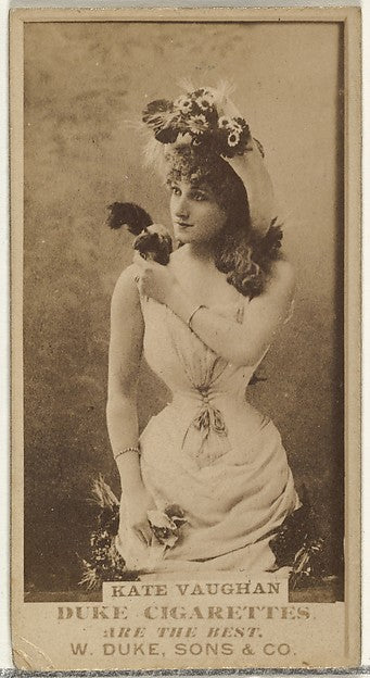 :Miss Kate Vaughan from the Actors and Actresses series issu-16x12"(A3) Poster