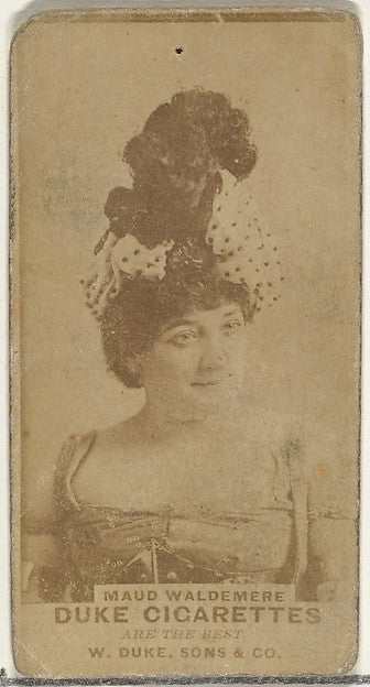 :Maud Waldemere from the Actors and Actresses series issued -16x12"(A3) Poster