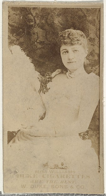 :Miss Williams from the Actors and Actresses series issued b-16x12"(A3) Poster