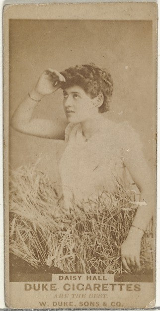 :Daisy Hall from the Actors and Actresses series issued by D-16x12"(A3) Poster
