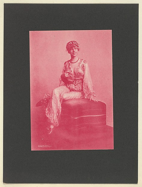 :Plate 11 from Little Egypt Actresses series  issued by Mono-16x12"(A3) Poster