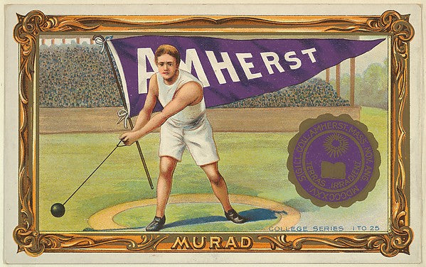 :Amherst College version one part of the College Series cabi-16x12"(A3) Poster