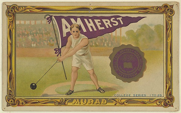 :Amherst College version two part of the College Series cabi-16x12"(A3) Poster