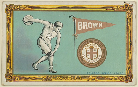 :Brown University version two part of the College Series cab-16x12"(A3) Poster