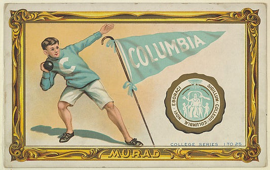 :Columbia version two part of the College Series cabinet car-16x12"(A3) Poster