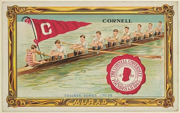 :Cornell version two part of the College Series cabinet card-16x12"(A3) Poster