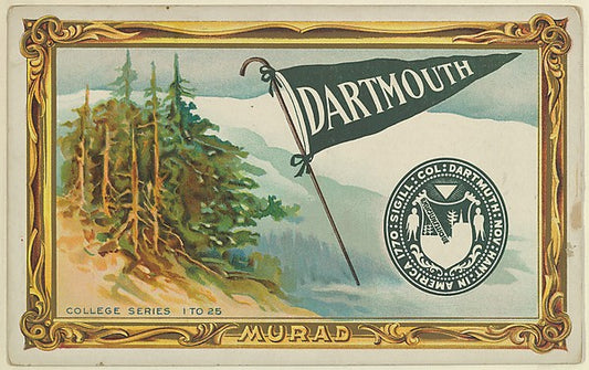 :Dartmouth College version two part of the College Series ca-16x12"(A3) Poster