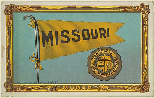 :University of Missouri version two part of the College Seri-16x12"(A3) Poster