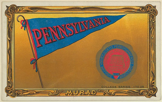 :University of Pennsylvania version one part of the College-16x12"(A3) Poster