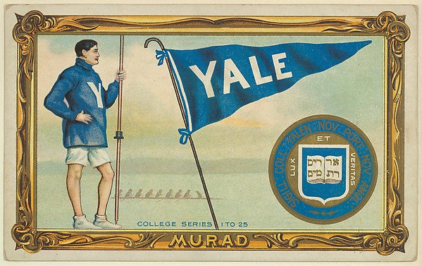 :Yale version one part of the College Series cabinet cards 1-16x12"(A3) Poster
