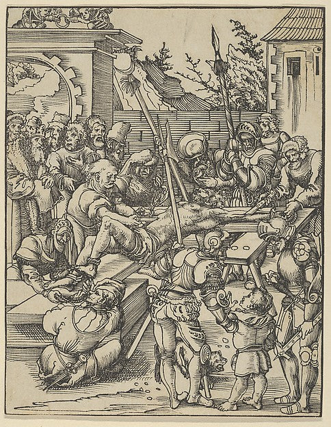 Lucas Cranach the Elder:Philip from the Martyrdom of the Twe-16x12"(A3) Poster