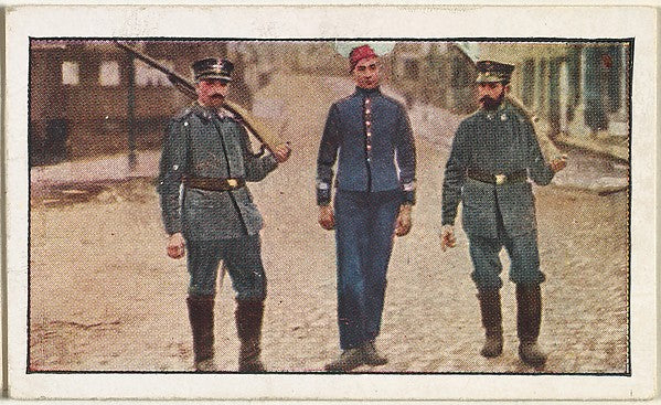 Historic photograph by Underwood & Underwood - Card No. 246 Be, Poster Print Wall Art
