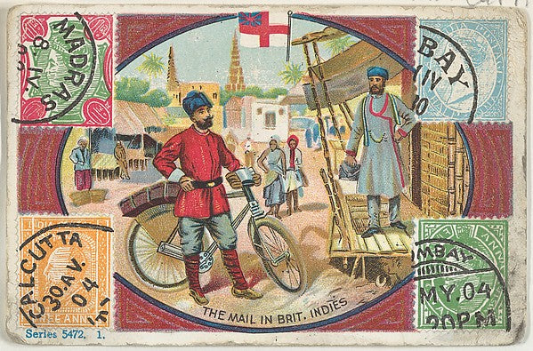 :The Mail in the British Indies from the Mail Carriers and S-16x12"(A3) Poster