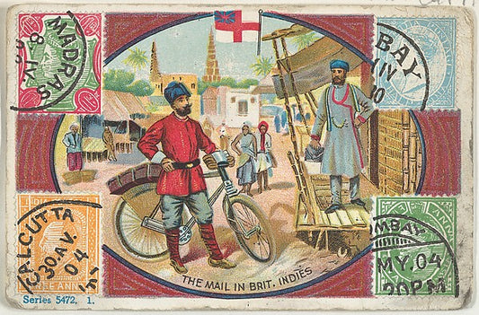 :The Mail in the British Indies from the Mail Carriers and S-16x12"(A3) Poster