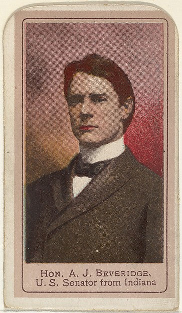 :Honorable A. J. Beveridge United States Senator from Indian-16x12"(A3) Poster