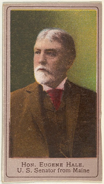 :Honorable Eugene Hale United States Senator from Maine from-16x12"(A3) Poster