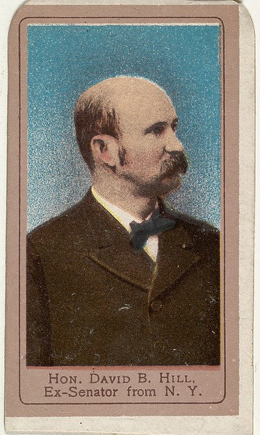 :Honorable David B. Hill Ex-Senator from New York from the H-16x12"(A3) Poster