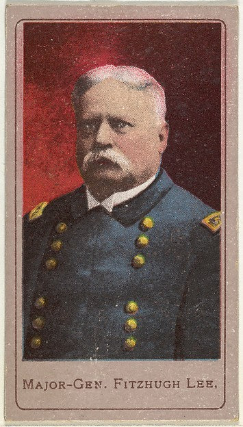 :Major-General Fitzhugh Lee from the Heroes of the Spanish W-16x12"(A3) Poster