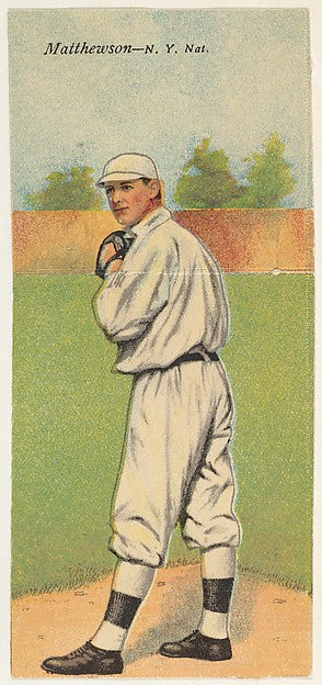 :Matthewson New York National League from the Mecca Double F-16x12"(A3) Poster