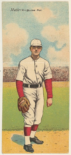 :Mattern Boston National League from the Mecca Double Folder-16x12"(A3) Poster