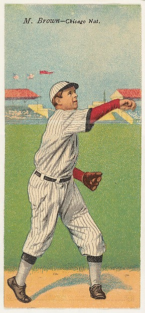 :M. Brown Chicago National League from the Mecca Double Fold-16x12"(A3) Poster