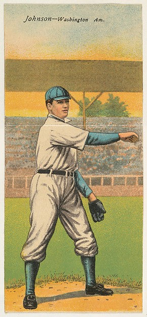 :Johnson Washington American League from the Mecca Double Fo-16x12"(A3) Poster