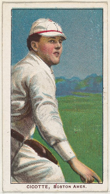 :Cicotte Boston American League from the White Border series-16x12"(A3) Poster