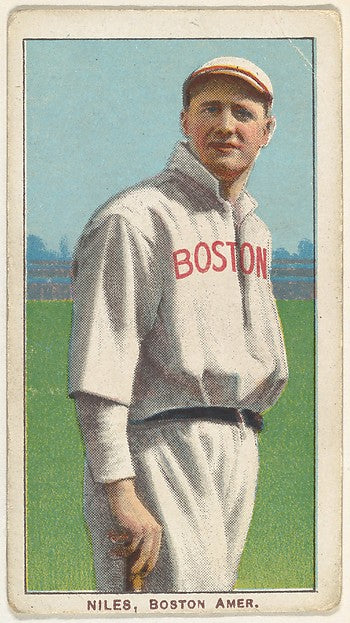 :Niles Boston American League from the White Border series f-16x12"(A3) Poster