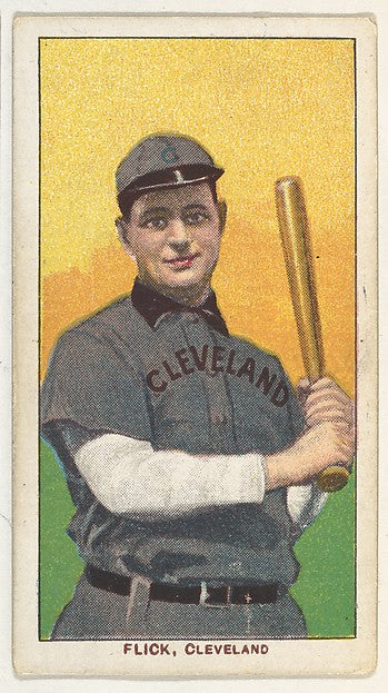 :Flick Cleveland from the White Border series for the Americ-16x12"(A3) Poster