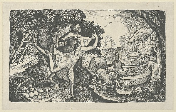 The Cyder Feast 1828-Edward Calvert ),  Poster Print Wall Art
