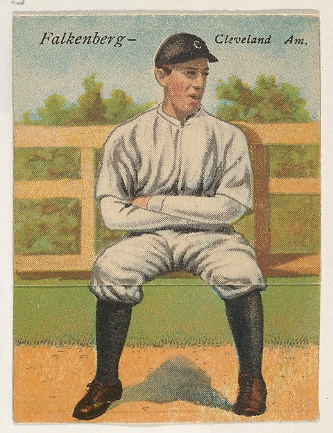 :Falkenberg Cleveland American League from the Mecca Double -16x12"(A3) Poster