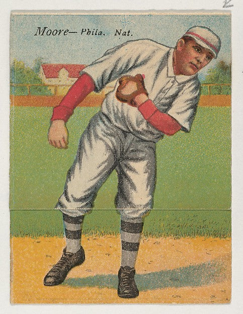 :Moore Philadelphia National League from the Mecca Double Fo-16x12"(A3) Poster