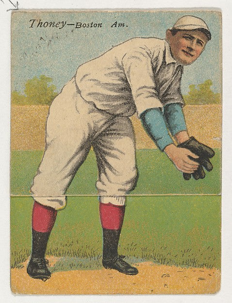 :Thoney Boston American League from the Mecca Double Folder -16x12"(A3) Poster