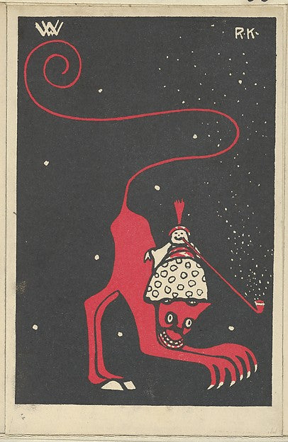 Humorous Subject 1907-Rudolf Kalvach , Poster Print