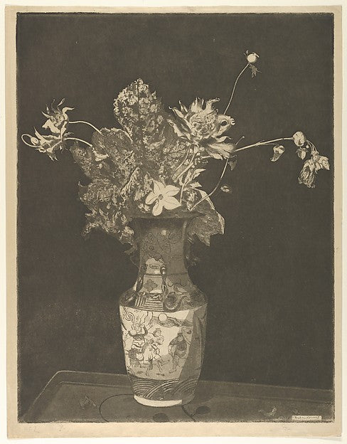 Théodore Roussel:L'Agonie des Fleurs 1890–95-16x12"(A3) Poster