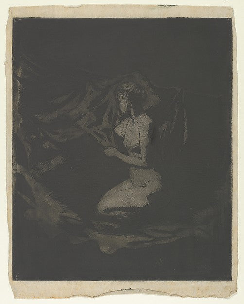 Théodore Roussel:Embers Glow 1890–97-16x12"(A3) Poster