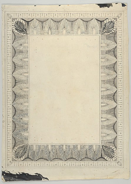 Shell Border Pattern c1897-Théodore Roussel,  Poster Print Wall Art