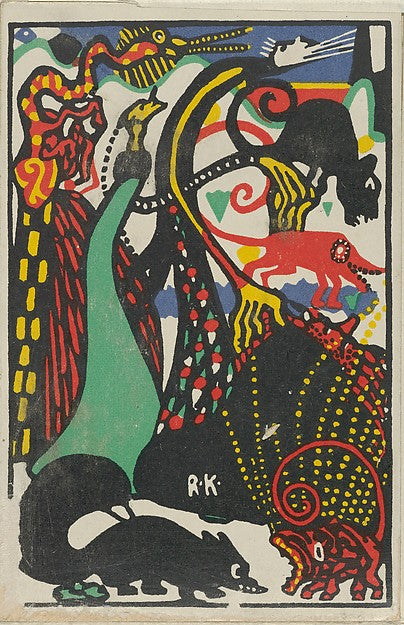 Rudolf Kalvach - Humorous Subject 1908, Poster Print Wall Art