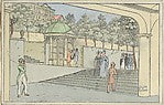 Unknown - Old Karlsbad -  Theresa's Spring 1909, Poster Print Wall Art