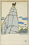 Wenzel Oswald - Karlsbad -  Stag's Leap 1909, Poster Print Wall Art