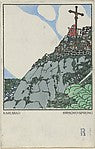 Leopold Drexler - Karlsbad -  Stag's Leap 1909, Poster Print Wall Art