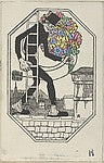 Unknown - New Year Card 1909, Poster Print Wall Art