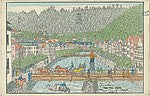 Unknown - Old Karlsbad -  Old Meadow [Street] and New Meadow [St, Poster Print Wall Art
